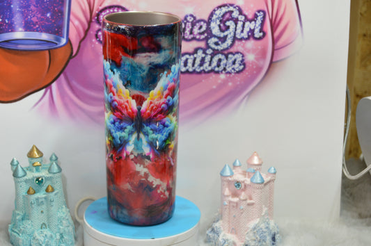 Red,White,Blue Butterfly